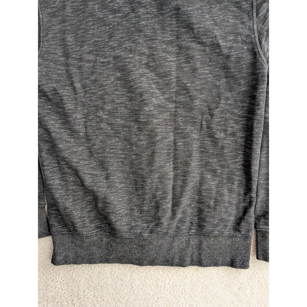 Toppers Pizza Hoodie Sweatshirt Mens Small Full Zip Cotton Employee Uniform